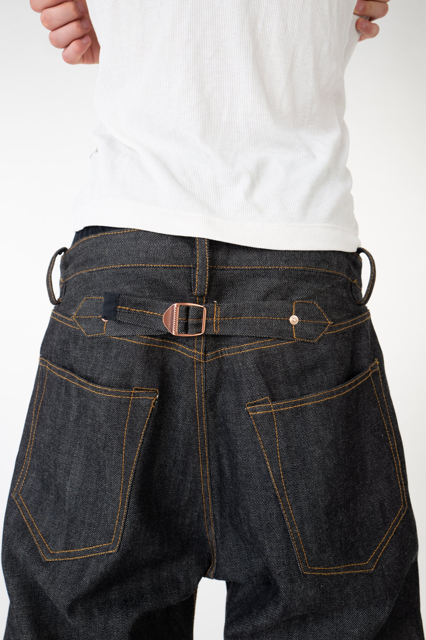 Laser Fade Pixel Denim