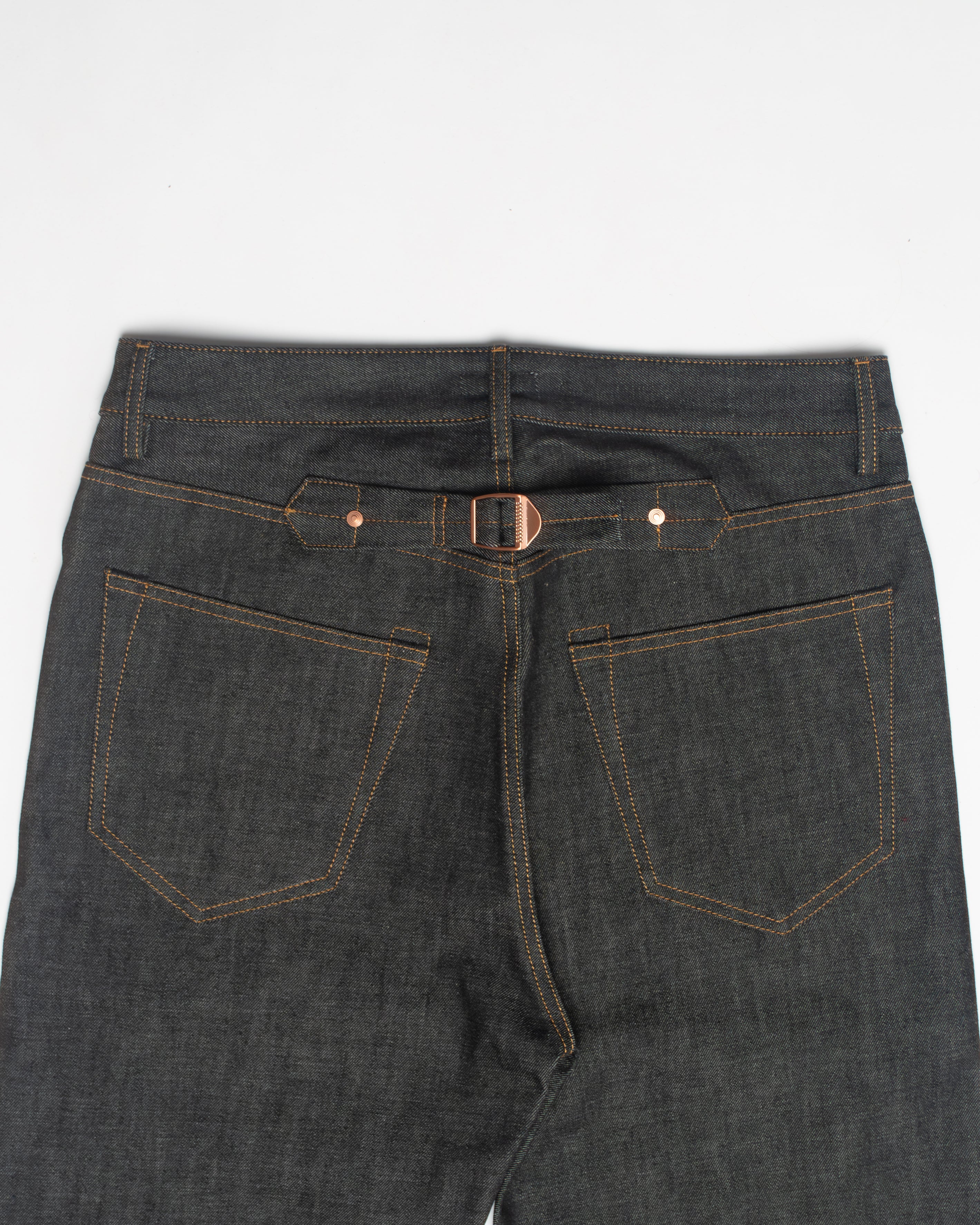 S LASER FADE STANDARD STRAIGHT DENIM ③ Laser Fade Pixel Denim – makhmadim