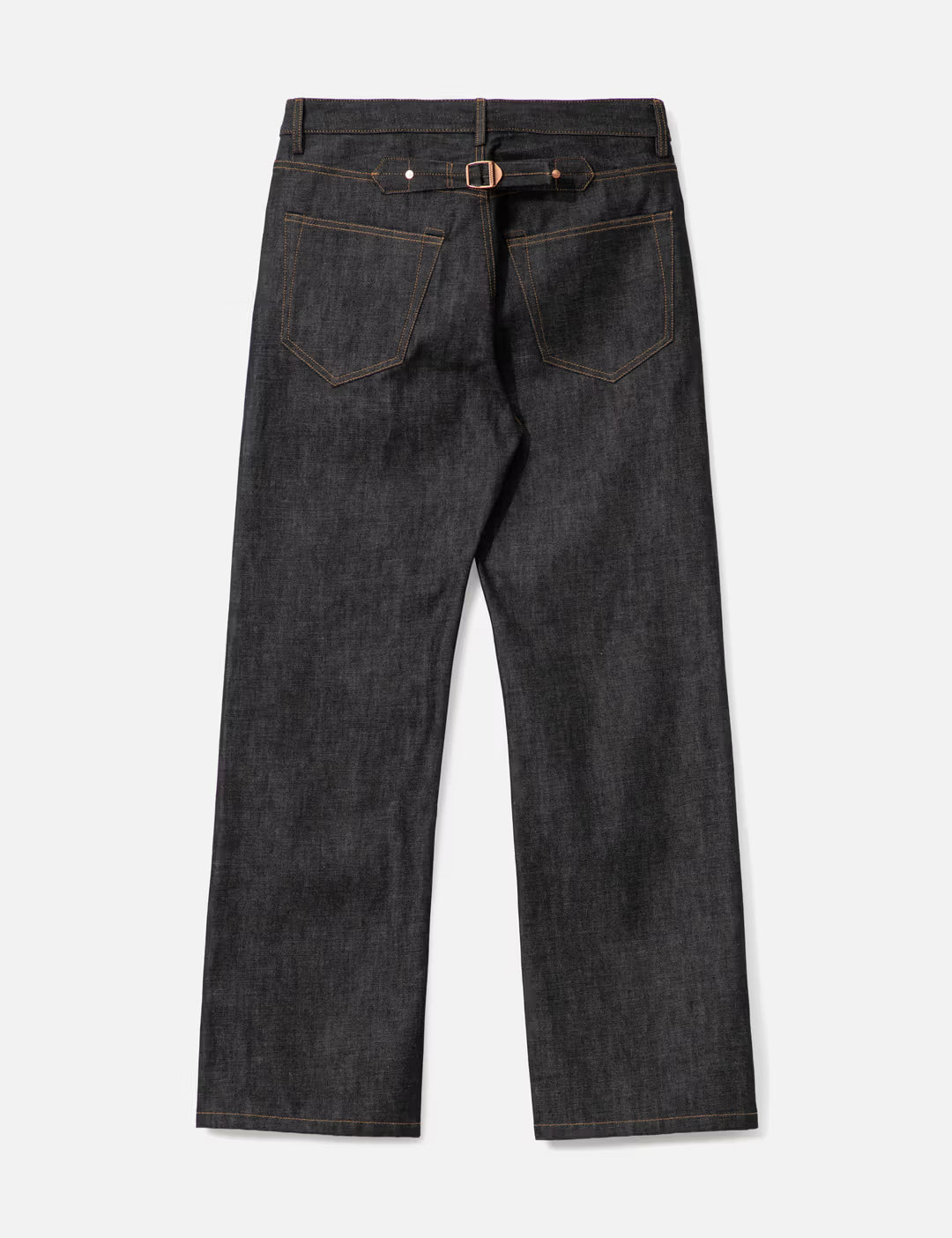 S LASER FADE STANDARD STRAIGHT DENIM ③ Laser Fade Pixel Denim – makhmadim