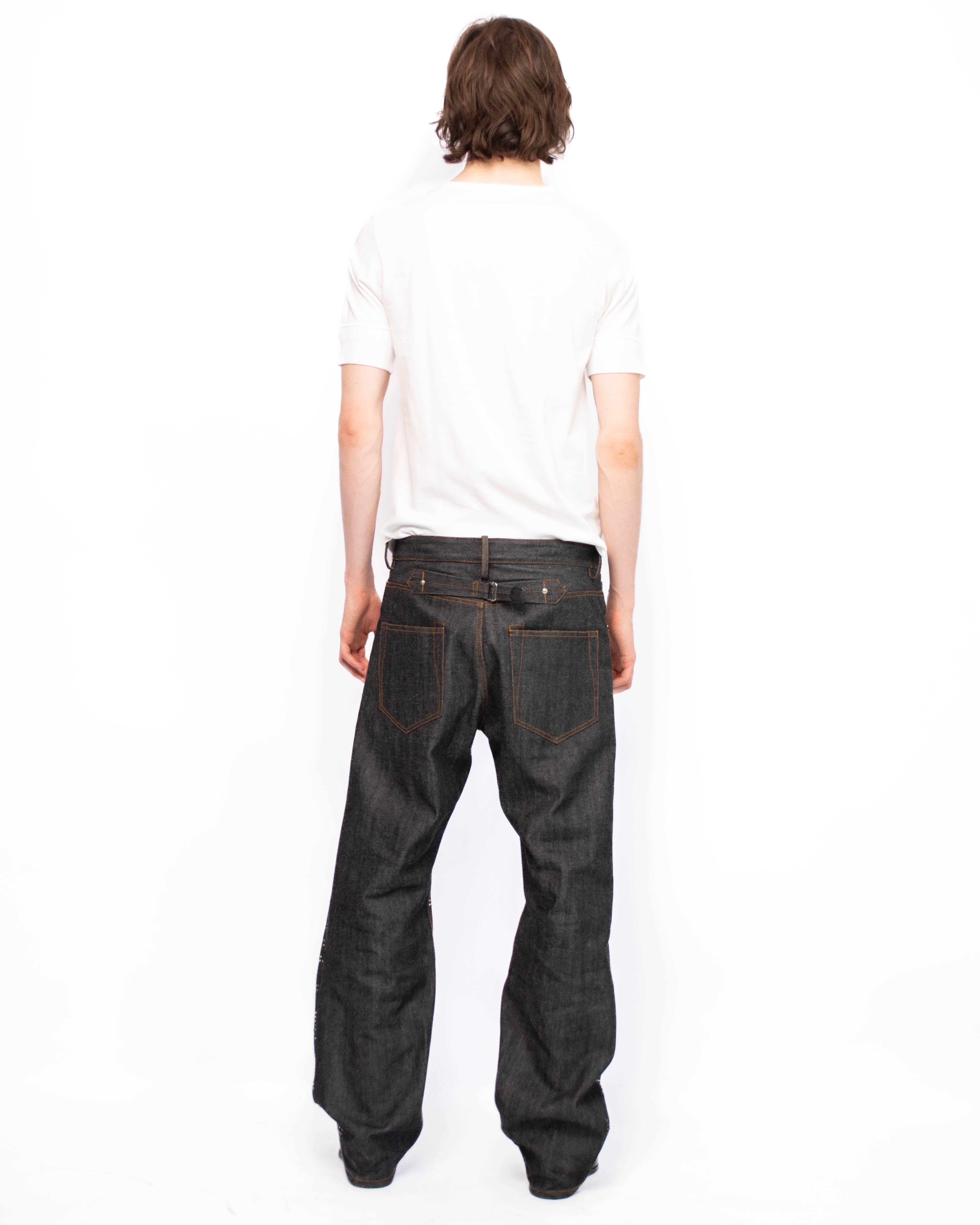 Laser Fade Pixel Denim – makhmadim